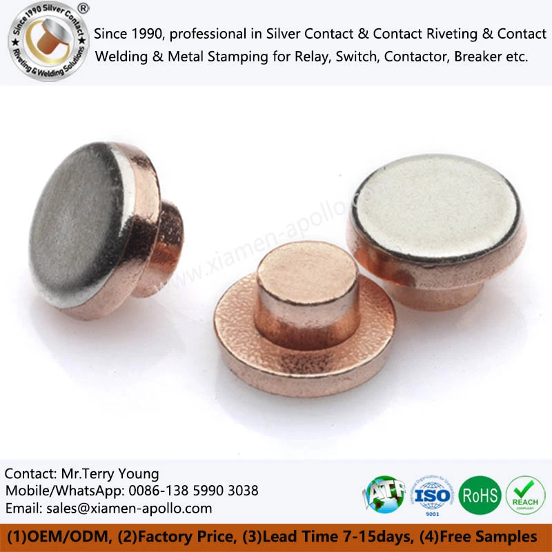 Bimetal Contact Rivets Bimetal Contact Rivets
