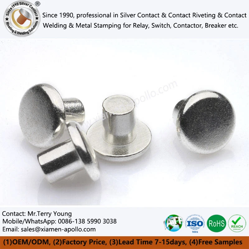 pure silver solid contact pure silver solid contact