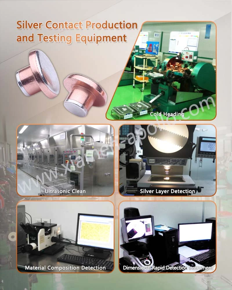 Silver Contact Production and Testing Equipment Silver Contact Production and Testing Equipment
